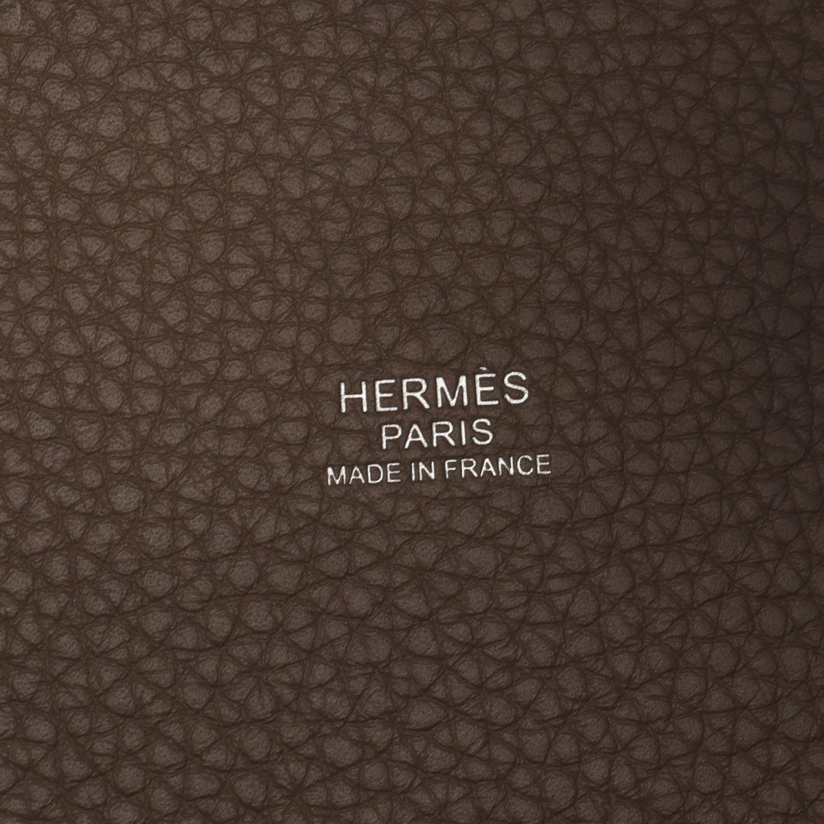 HERMES Picotin Lock MM Handbag Gray