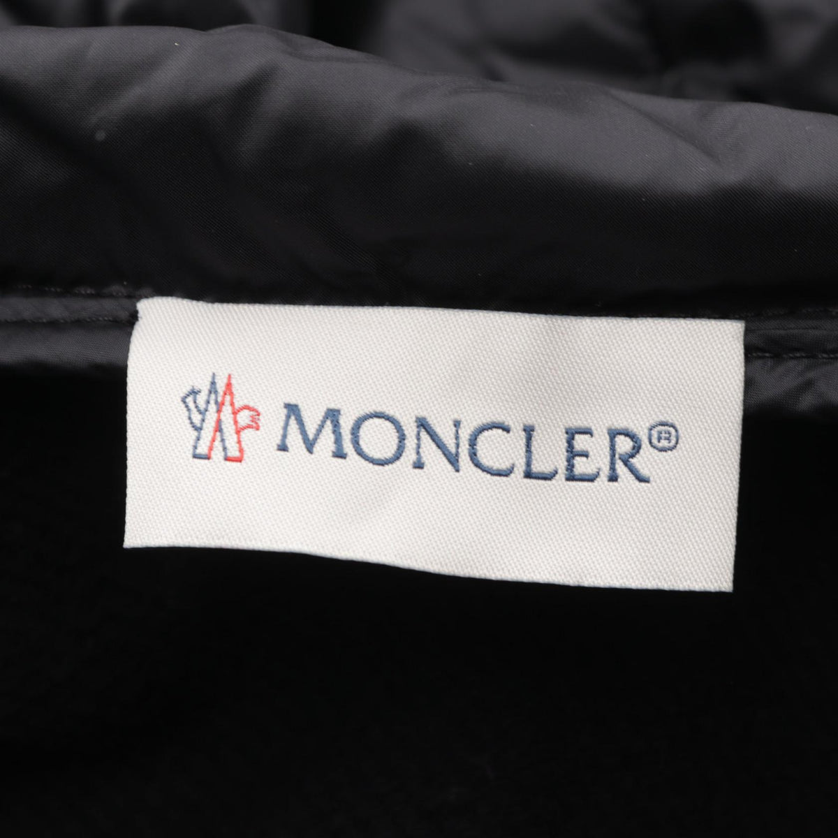 MONCLER Hooded Paneled Down Jacket Black Size XS