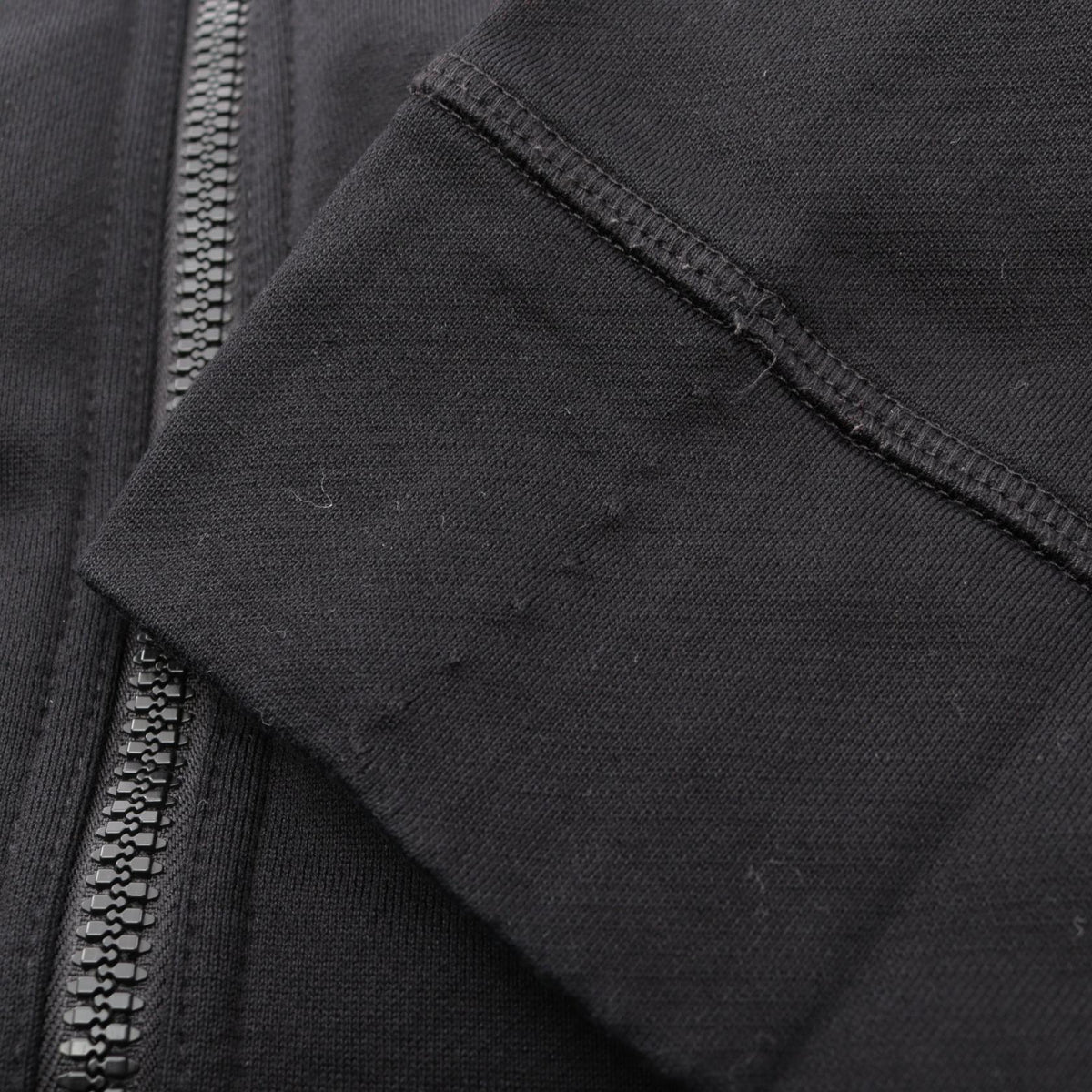 MONCLER Hooded Paneled Down Jacket Black Size XS