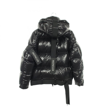 MONCLER BROOK Hooded Nylon Down Jacket Black Size 1