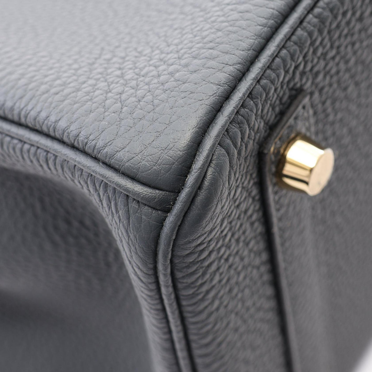 HERMES Birkin 30 Gris Misty Handle Bag