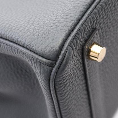 HERMES Birkin 30 Gris Misty Handle Bag
