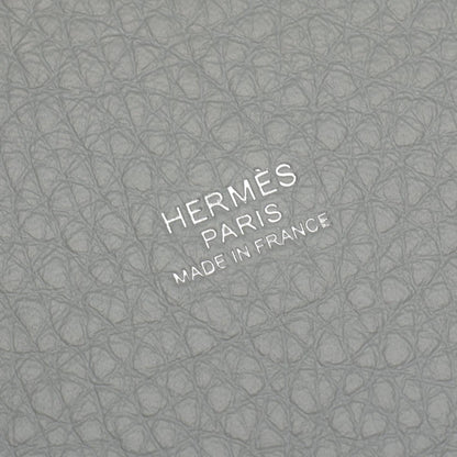 HERMES Picotin Lock PM Handbag Gris Paltin