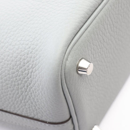 HERMES Picotin Lock PM Handbag Gris Paltin