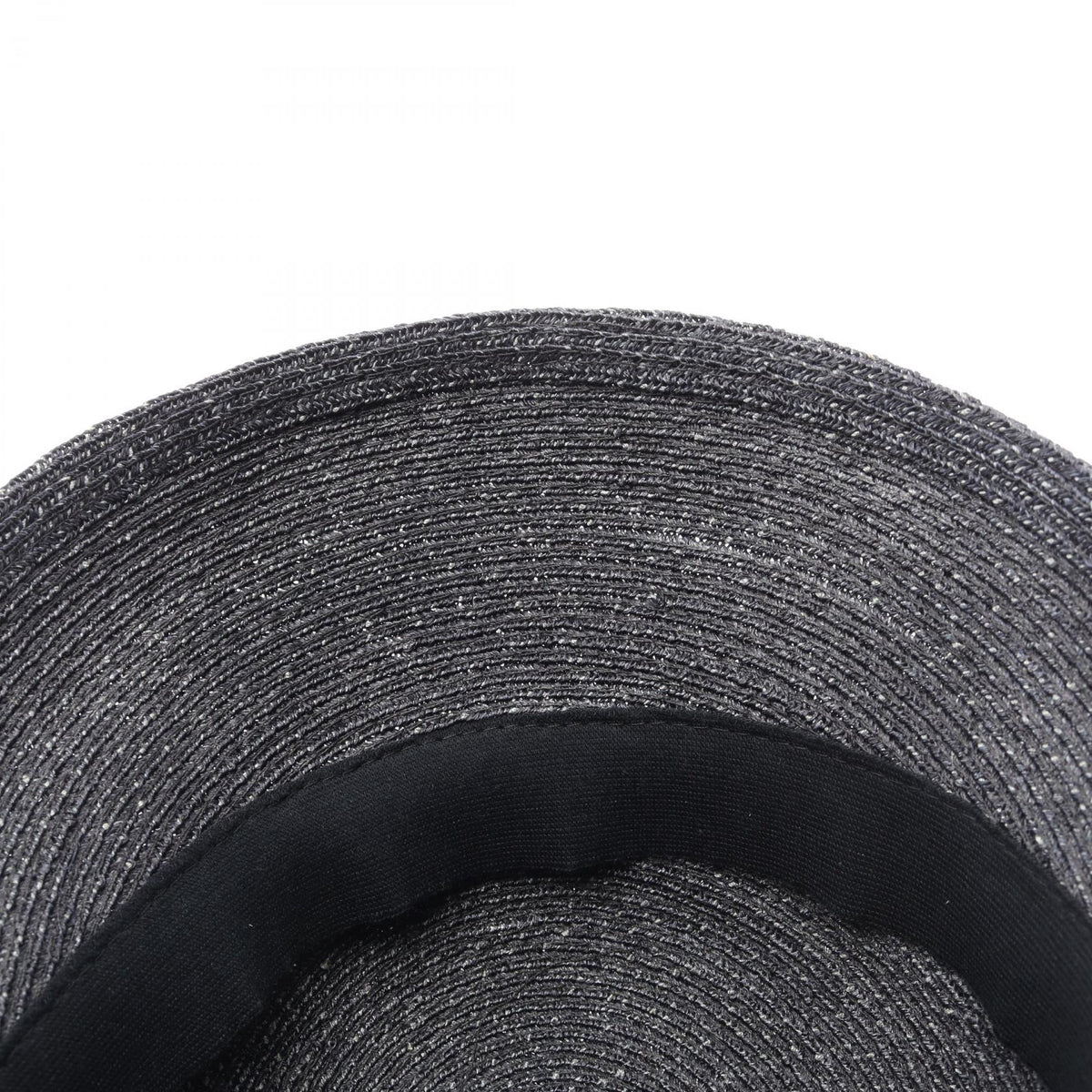 CHANEL Nylon Cloche Bob Hat Black Size M