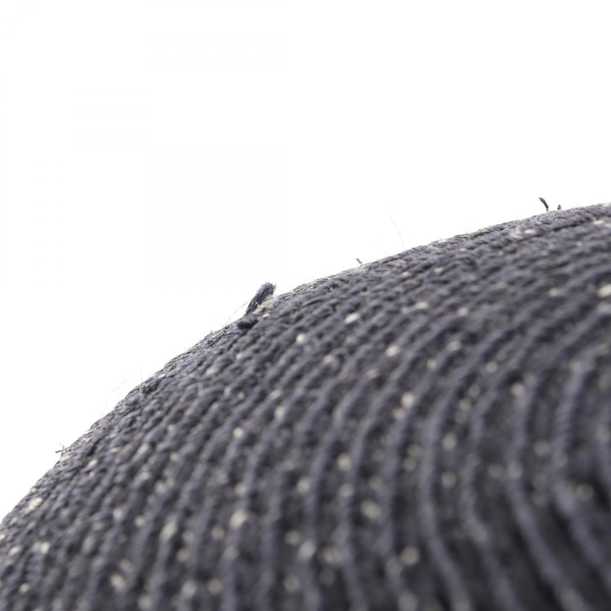CHANEL Nylon Cloche Bob Hat Black Size M