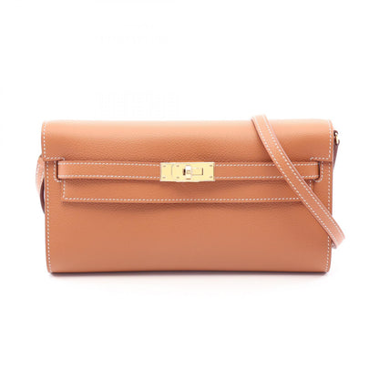 HERMES Kelly To Go Evercolor Shoulder Bag