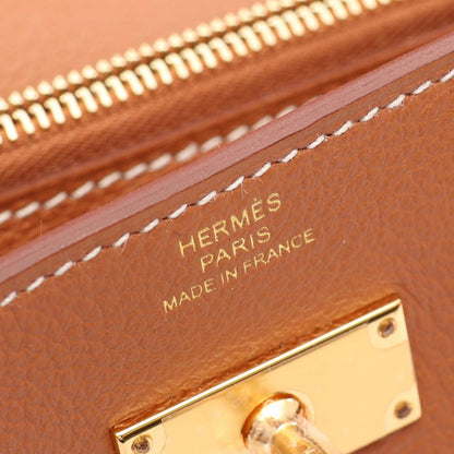 HERMES Kelly To Go Evercolor Shoulder Bag