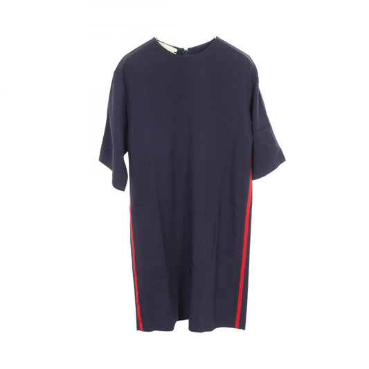 GUCCI Sherry Line Short Sleeve Rayon Dress Size 38