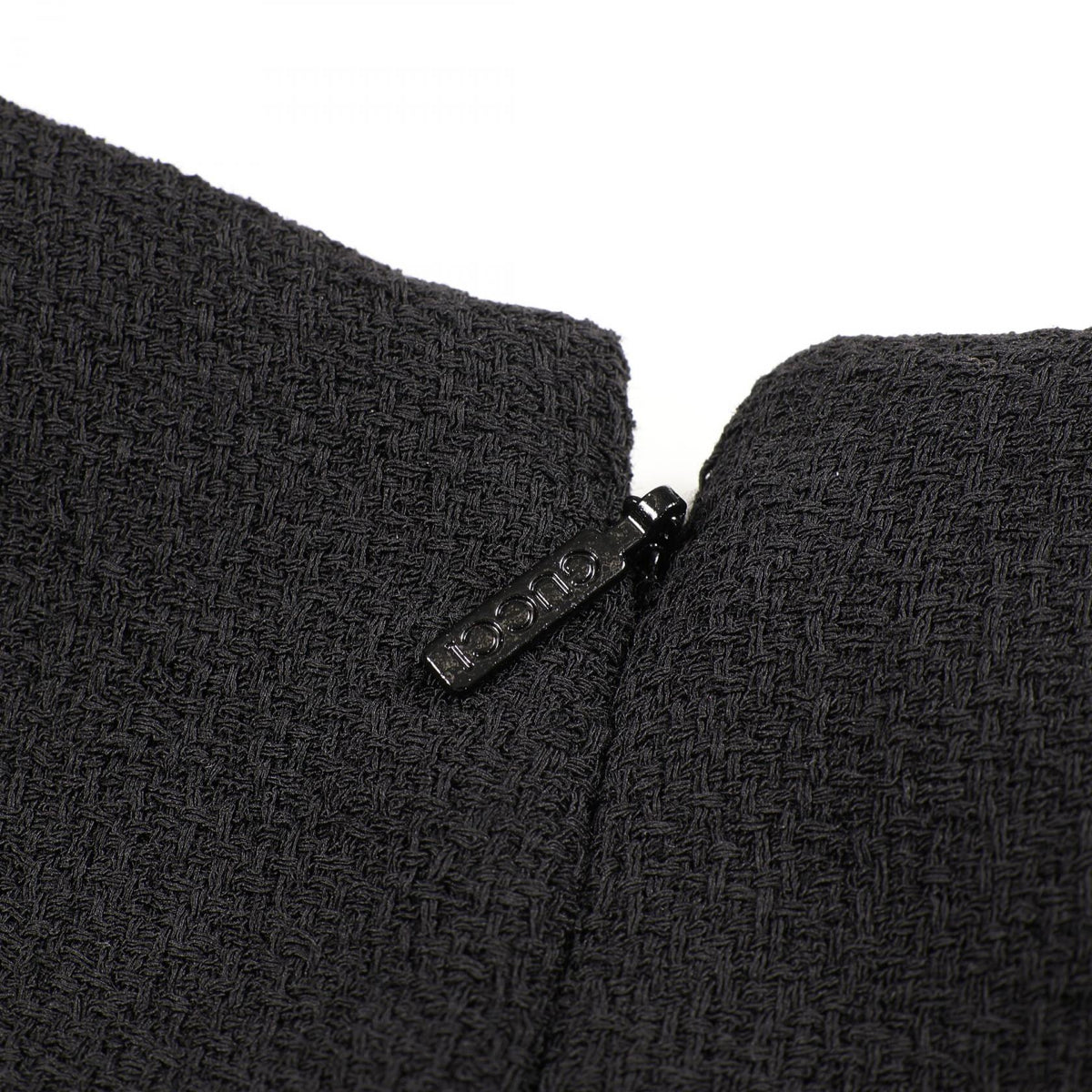 GUCCI Sable Lace Wool Midi Dress Size 42