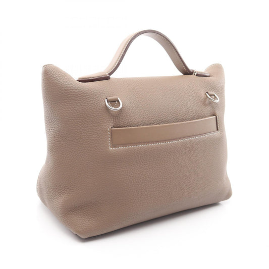 HERMES Sac 24/24 29 Togo Leather Silver HW Handbag
