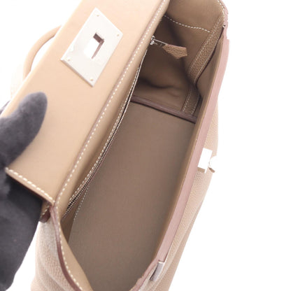 HERMES Sac 24/24 29 Togo Leather Silver HW Handbag