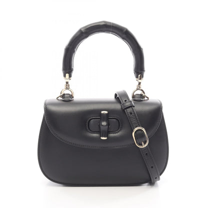 GUCCI Bamboo 1947 Small Handbag Black