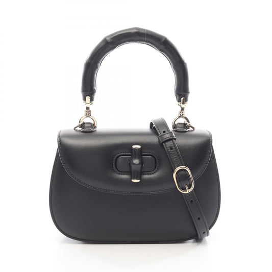GUCCI Bamboo 1947 Small Handbag Black