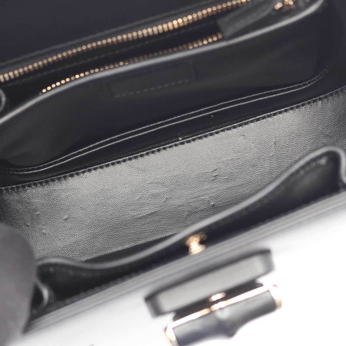 GUCCI Bamboo 1947 Small Handbag Black