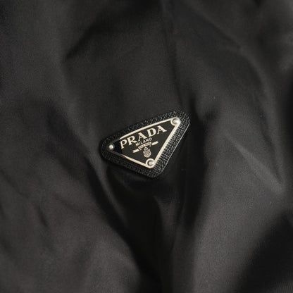 PRADA Re-Nylon Triangle Logo Jacket Size 48