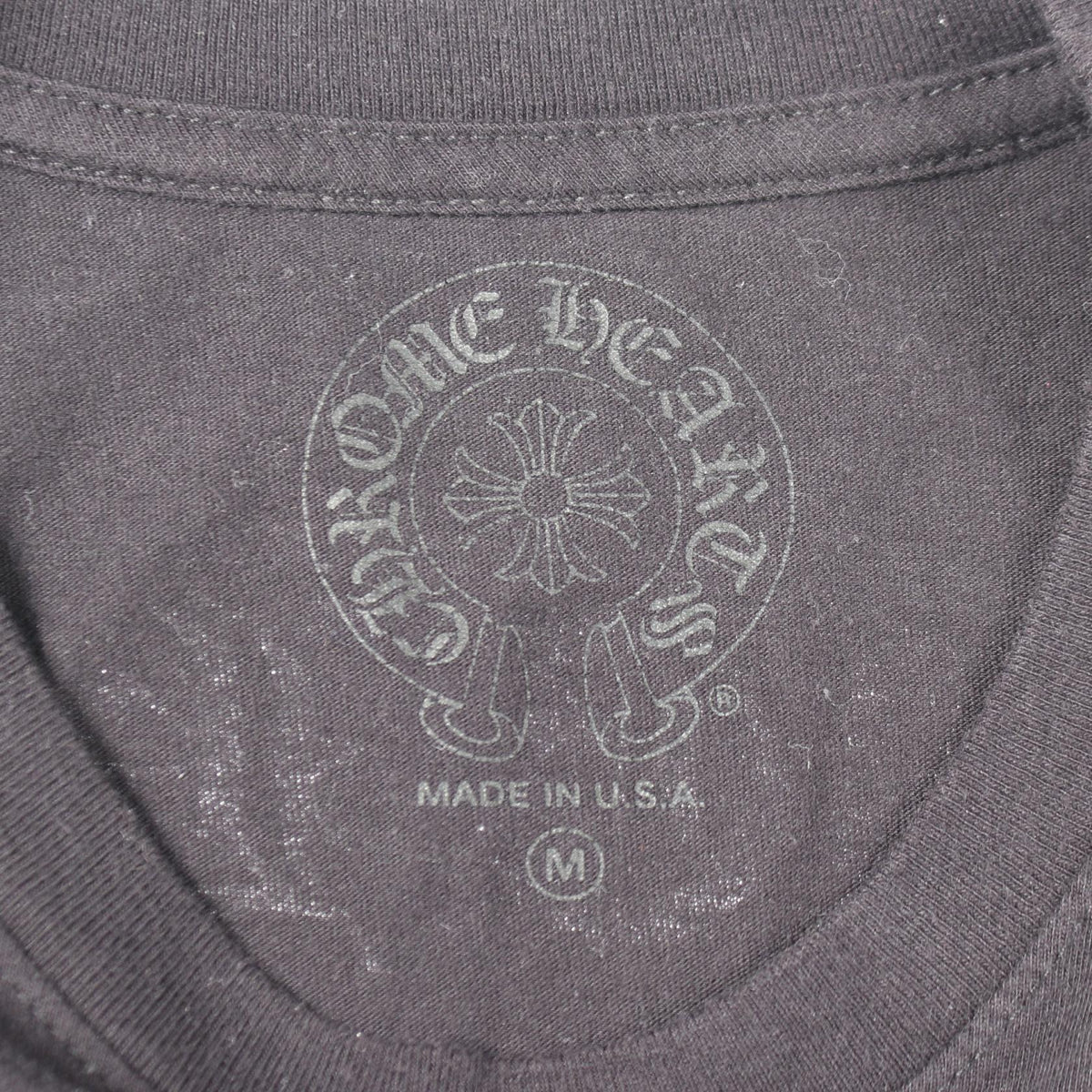 CHROME HEARTS Back Arch Logo USA T-Shirt Size M