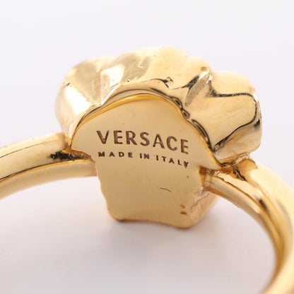 VERSACE Medusa Ring Gold Plated Size JP 6
