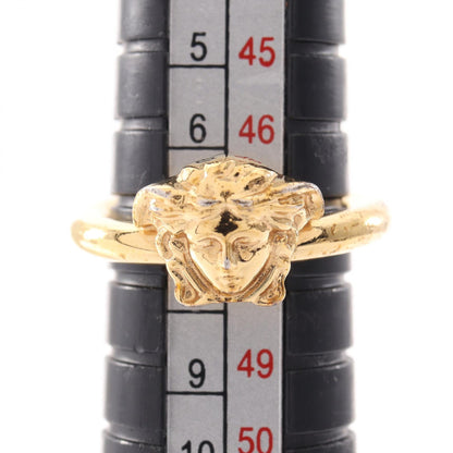 VERSACE Medusa Ring Gold Plated Size JP 6