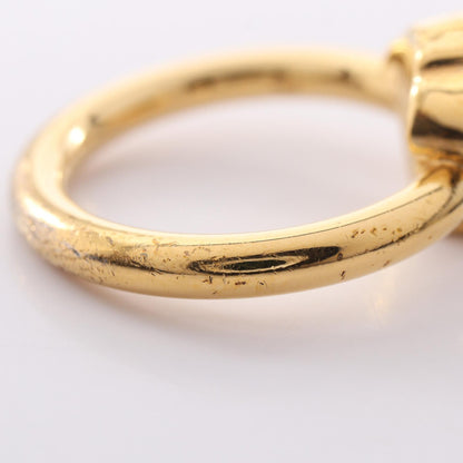 VERSACE Medusa Ring Gold Plated Size JP 6