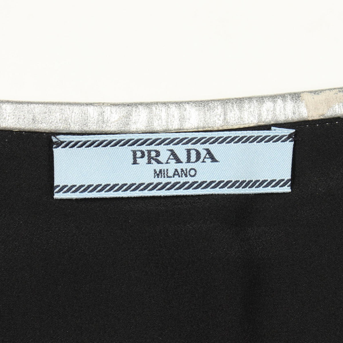 PRADA Rayon Graphic Print Skirt Beige Size 42