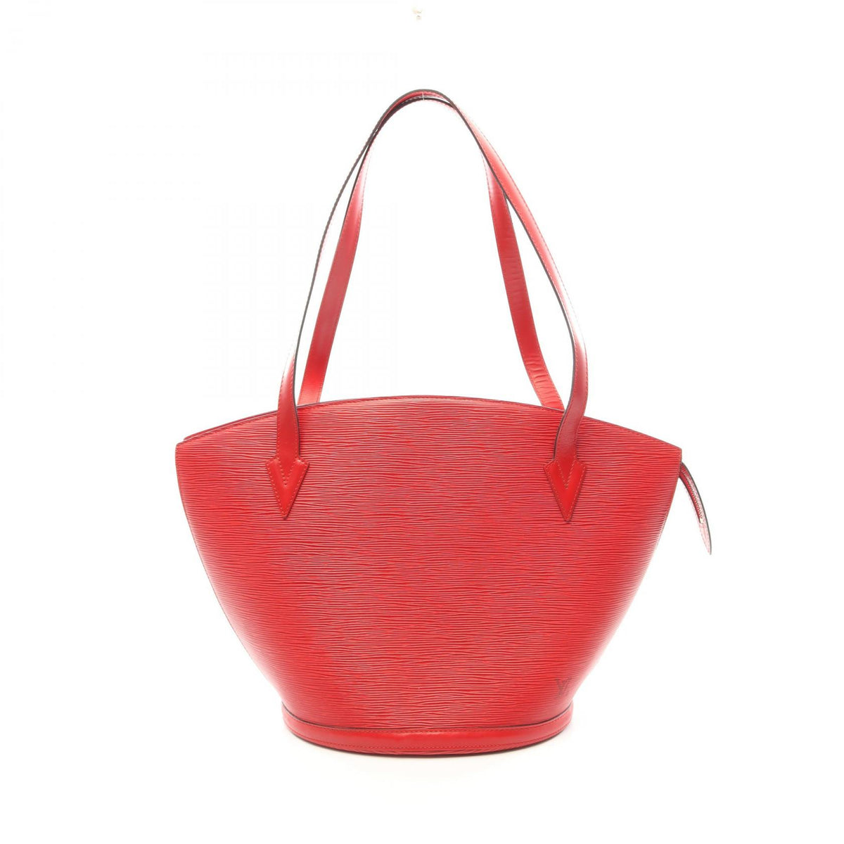 LOUIS VUITTON Saint Jacques Red Epi Shoulder Bag