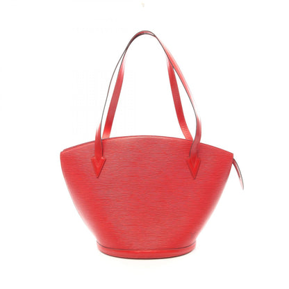 LOUIS VUITTON Saint Jacques Red Epi Shoulder Bag