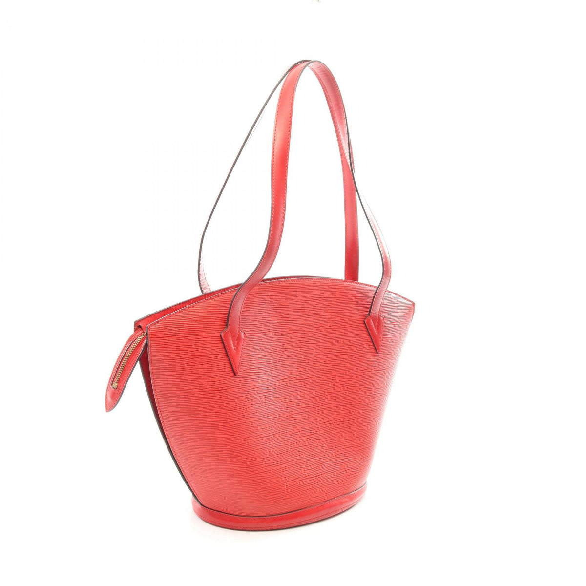 LOUIS VUITTON Saint Jacques Red Epi Shoulder Bag