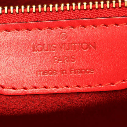 LOUIS VUITTON Saint Jacques Red Epi Shoulder Bag