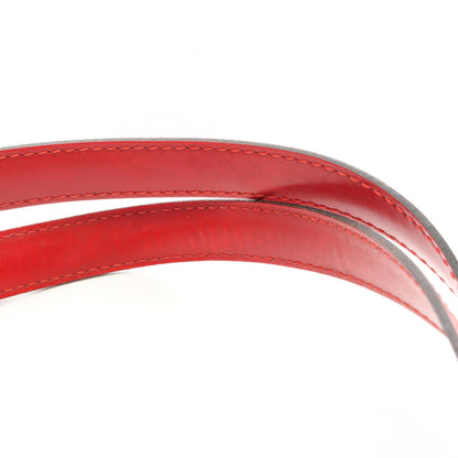 LOUIS VUITTON Saint Jacques Red Epi Shoulder Bag