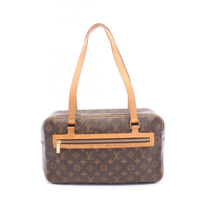 LOUIS VUITTON Monogram Cite GM Bag Brown
