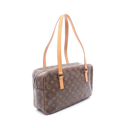 LOUIS VUITTON Monogram Cite GM Bag Brown