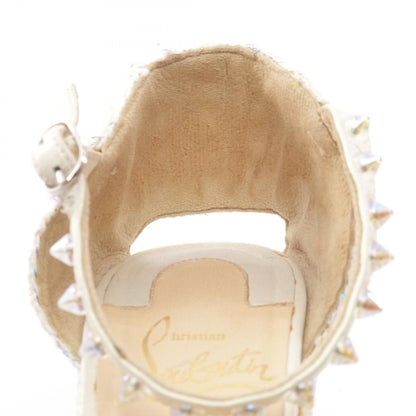 Christian Louboutin Spike Stud Wedge Sandals Size 36