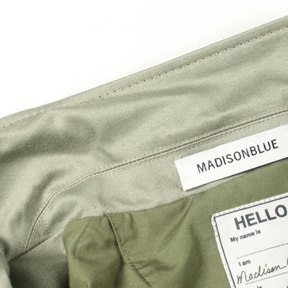 MADISONBLUE BERKLEE Cotton Blazer Khaki Size S