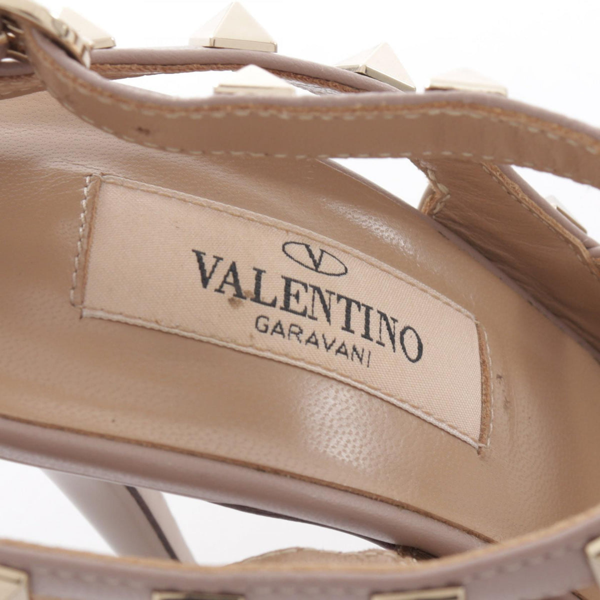 Valentino Rockstud Patent Leather Pumps Pink Size 37