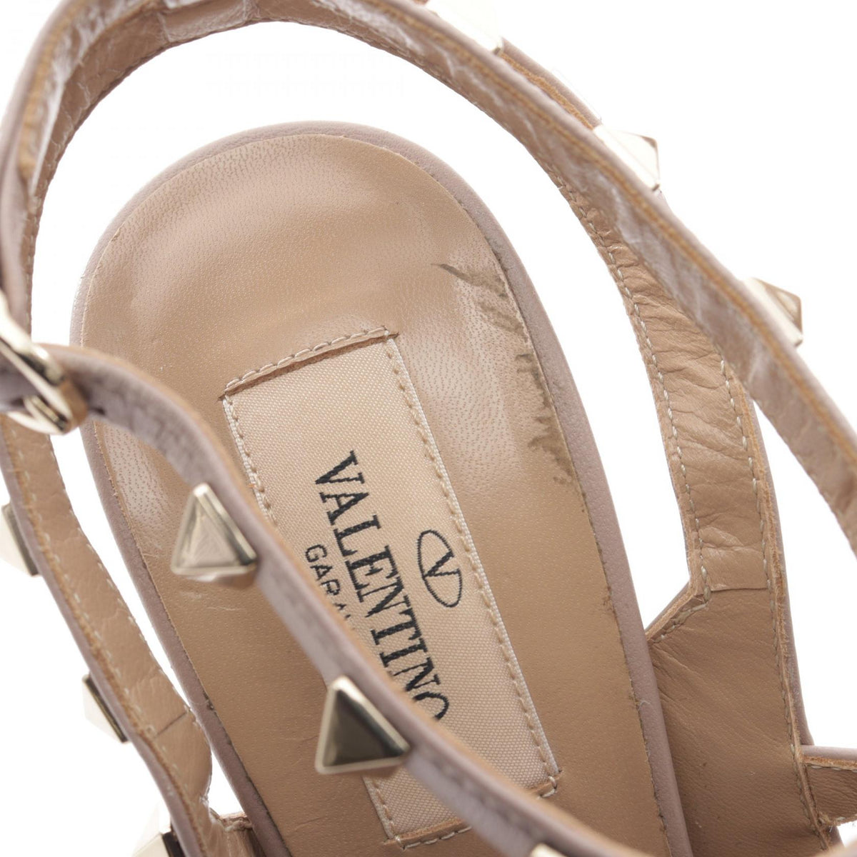 Valentino Rockstud Patent Leather Pumps Pink Size 37