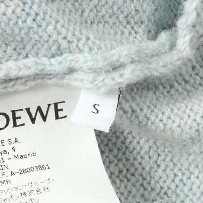 LOEWE Anagram Embroidered Wool Long Cardigan Size S