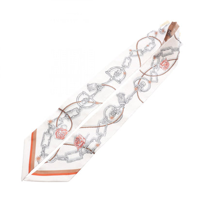 HERMES Twilly C'est la Fete Silk Scarf