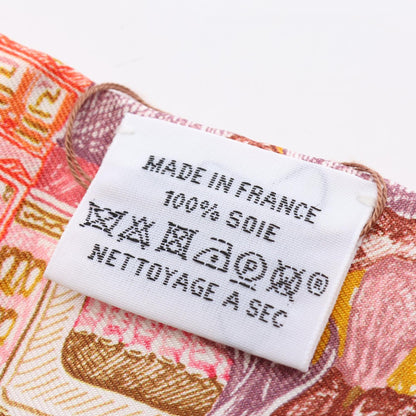 HERMES Twilly City of Light Scarf Pink