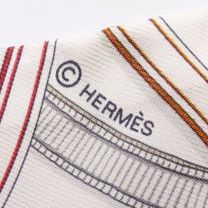 HERMES Twilly HARNAIS Silk Scarf