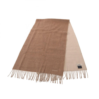 HERMES Recto Verso Cashmere Scarf Beige