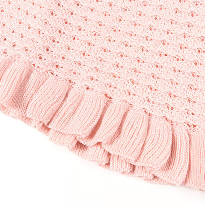 Dior Dioriviera Pink Ruffle Knit Midi Skirt Size 34