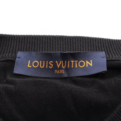 LOUIS VUITTON Intarsia Crewneck Knit Sweater Size S