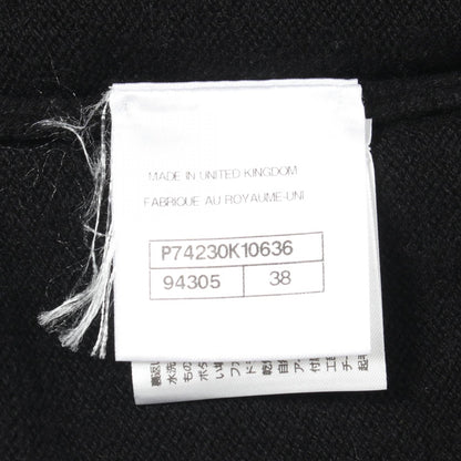 CHANEL Coco Mark Button Cashmere Cardigan Size 38