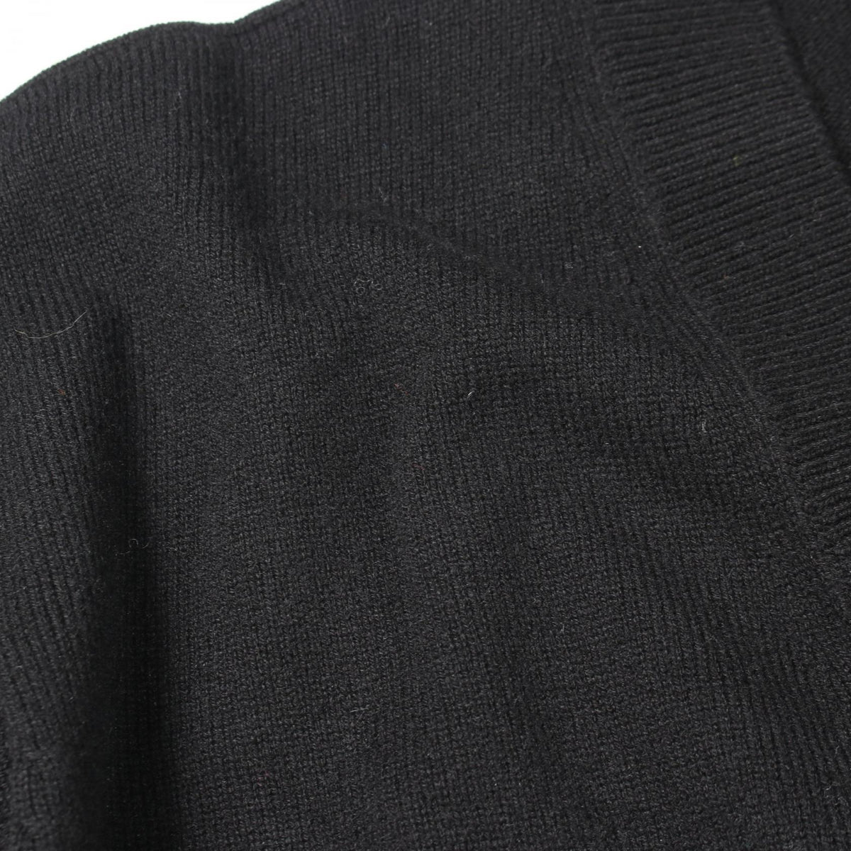 CHANEL Coco Mark Button Cashmere Cardigan Size 38