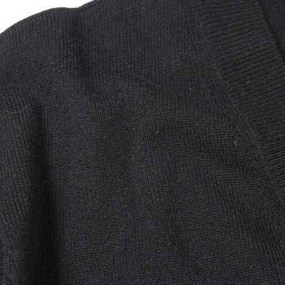 CHANEL Coco Mark Button Cashmere Cardigan Size 38