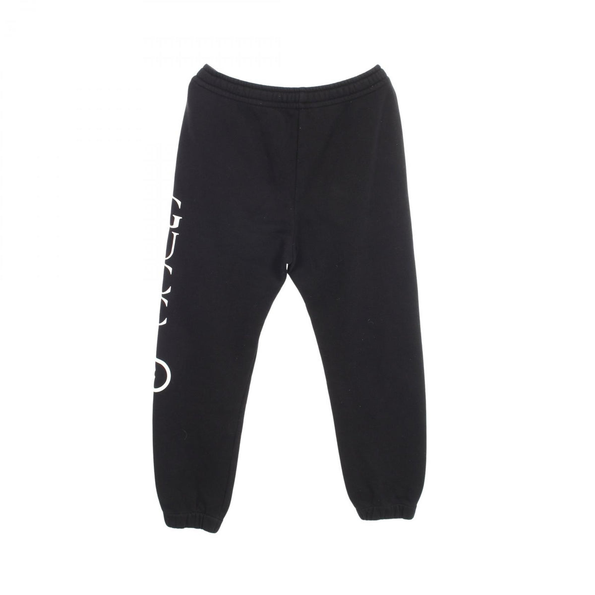 GUCCI Side Logo Cotton Pants Black Size S