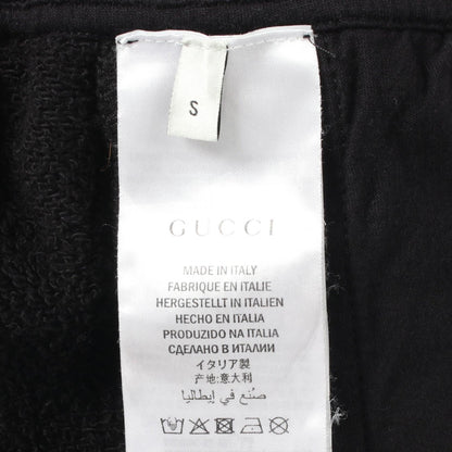 GUCCI Side Logo Cotton Pants Black Size S