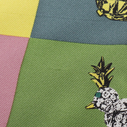 TIFFANY&CO Schlumberger Bird Scarf Green