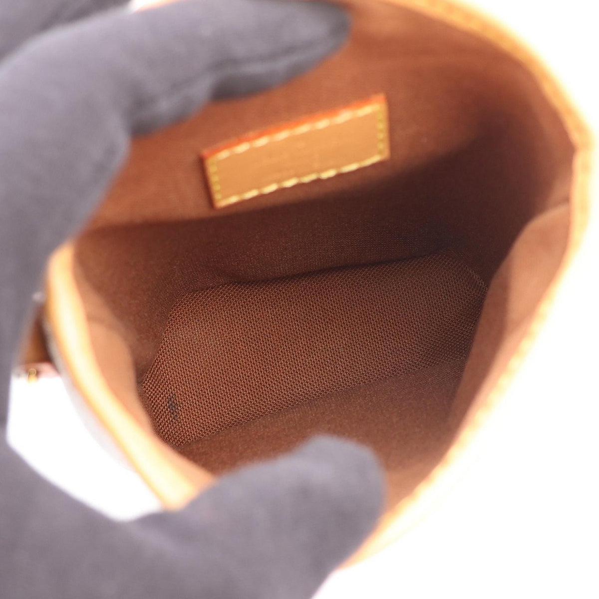 LOUIS VUITTON Fold Me Pouch Bag Brown